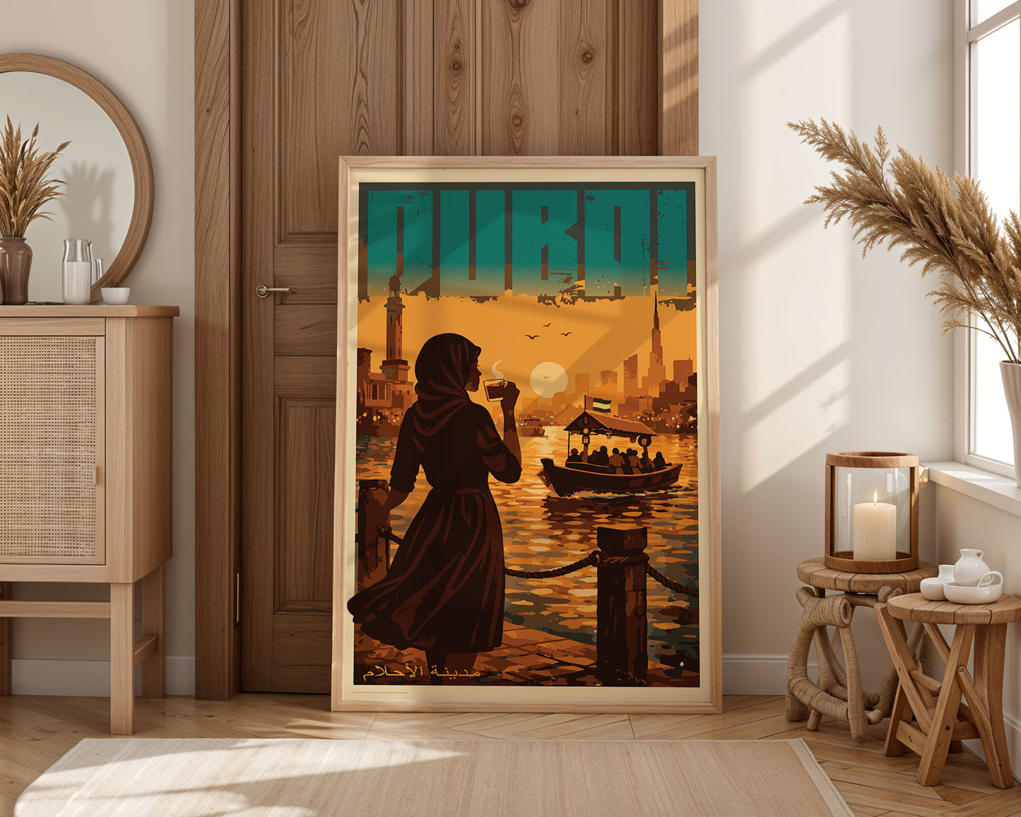 Tea by the Creek, Dubai, City of Dreams, UAE.