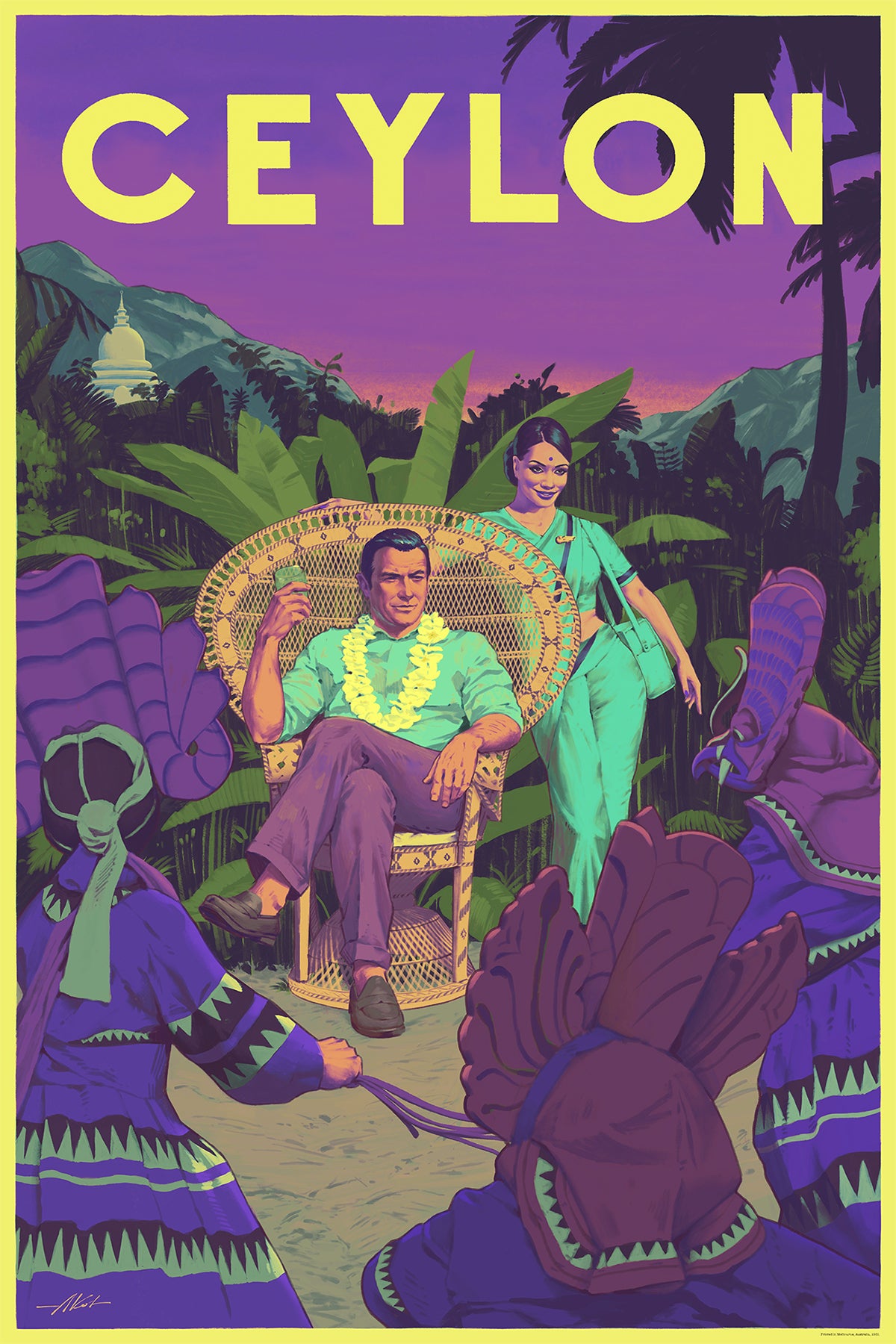 Uncle Al, Ceylon, 1950s.