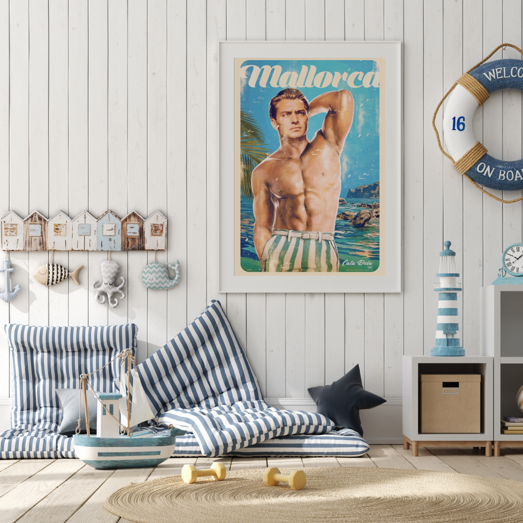 Nico, Deià, Mallorca, Islas Baleares, 1960s.