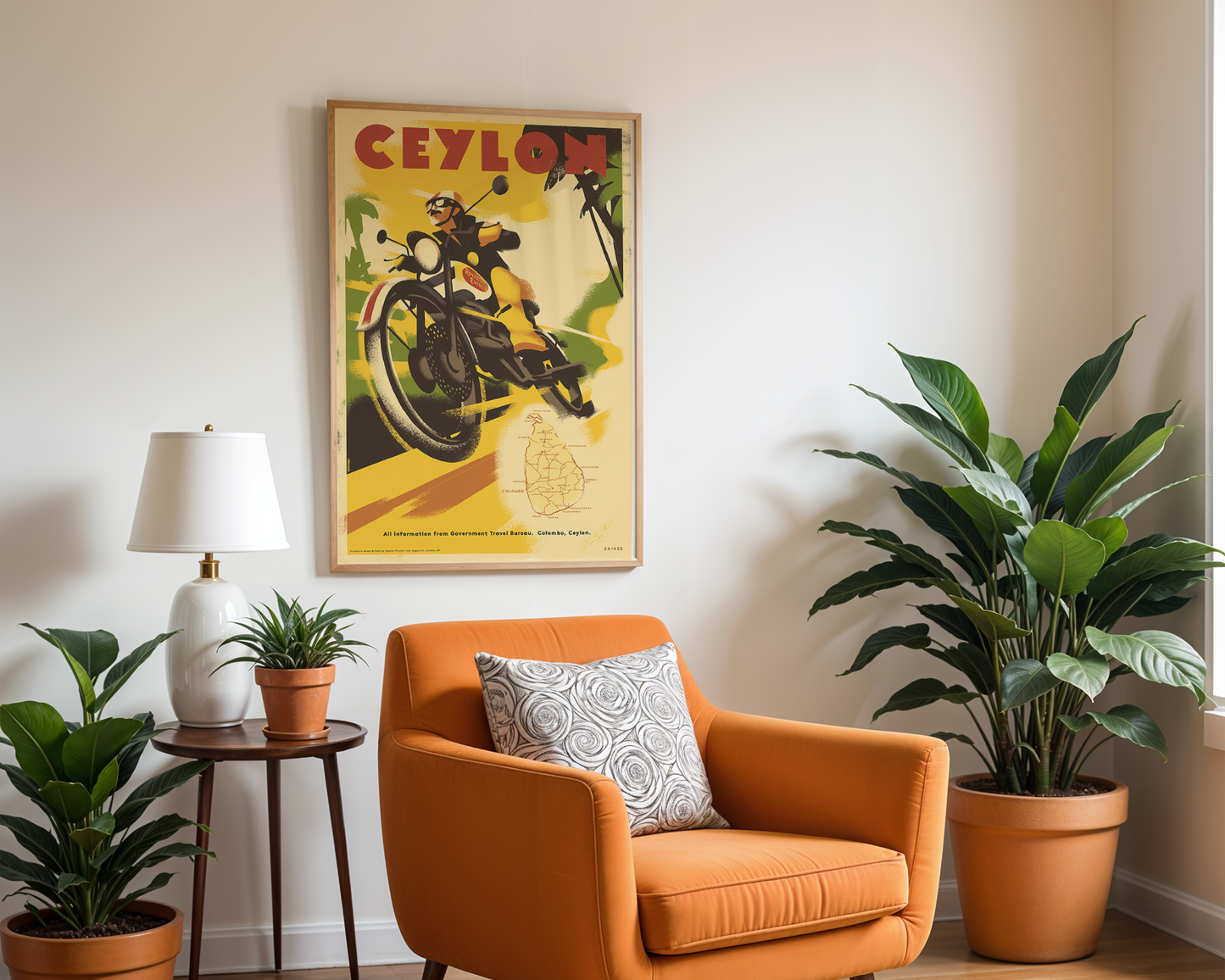 Ceylon, Enfield Ride, Island-Wide, 1950s.