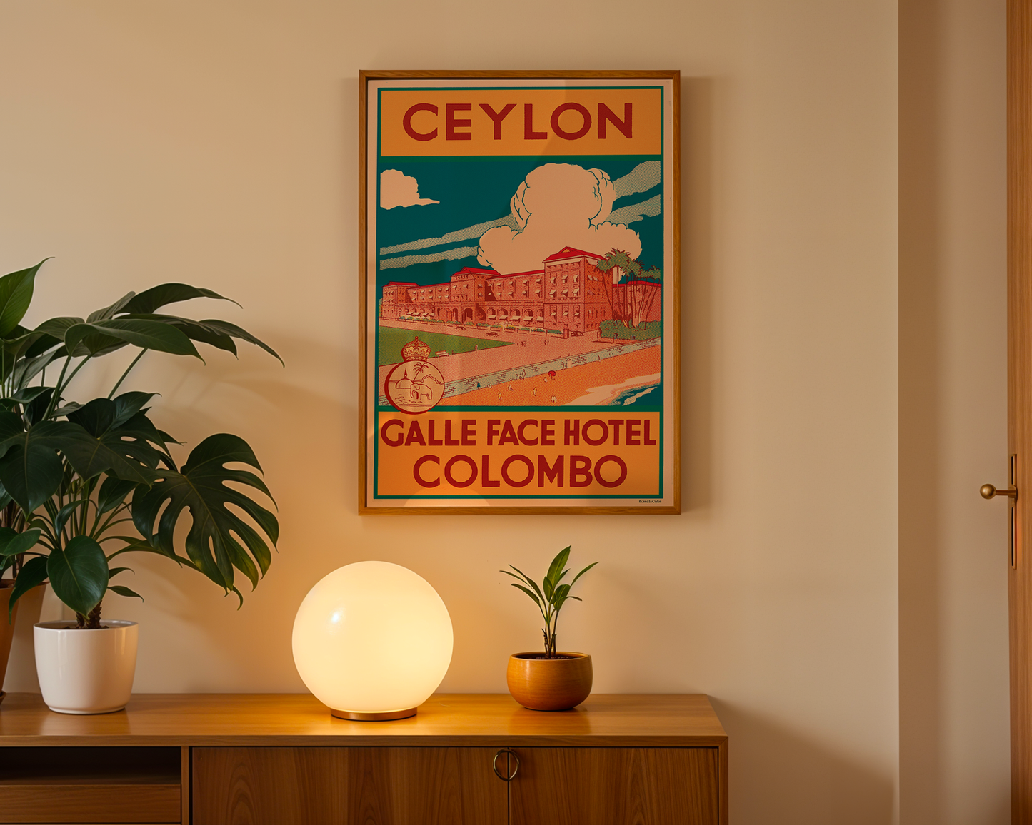 Galle Face Hotel, Colombo, Ceylon, Sri Lanka.