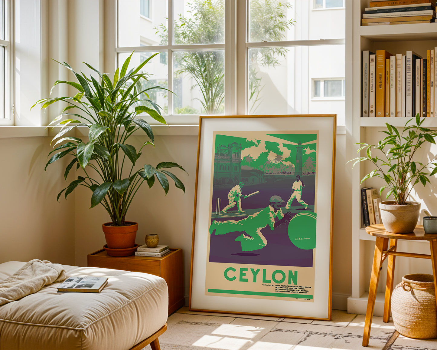 Bad Light - The Esplanade Galle Cricket Club, 1930s.