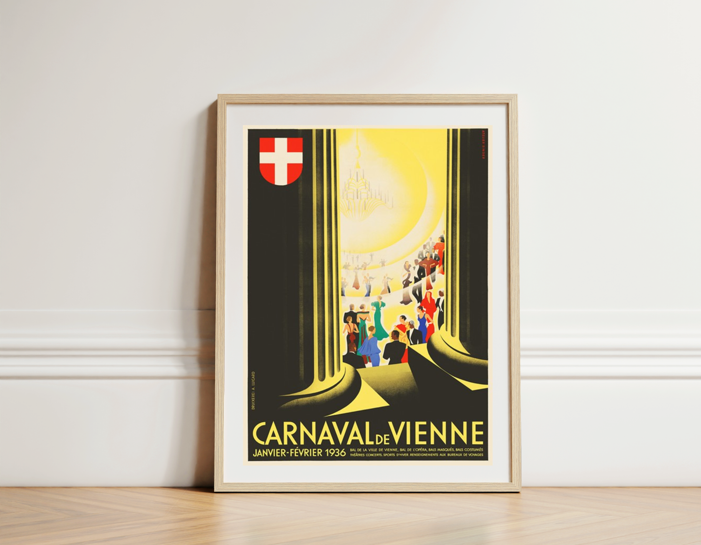 Carnaval de Vienne, Austria, 1936.