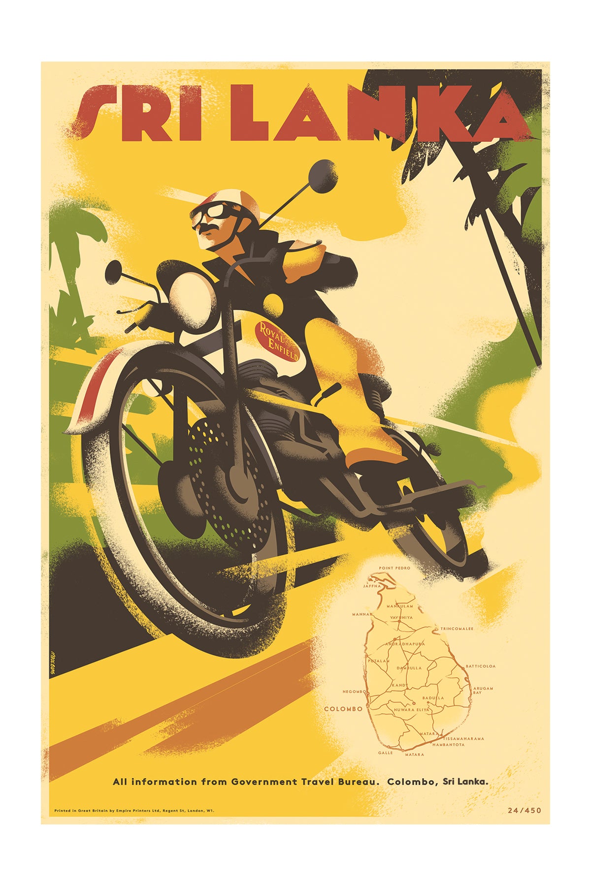 Sri Lanka, Enfield Ride, Island-Wide.