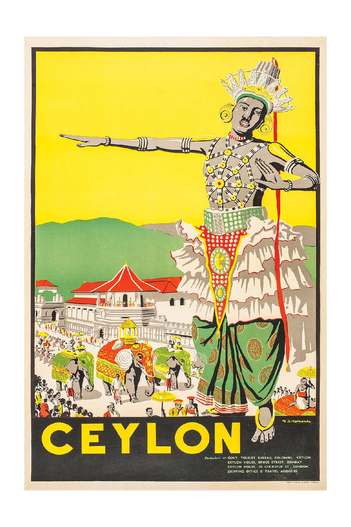 Kandy, The Kohomba Kankariya, 1937.