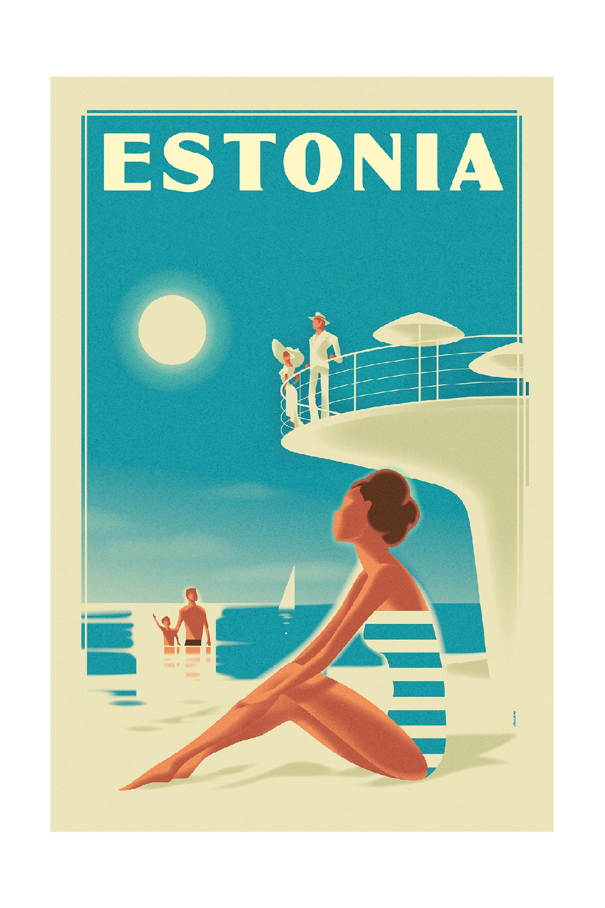 Pärnu Seaside, Estonia.