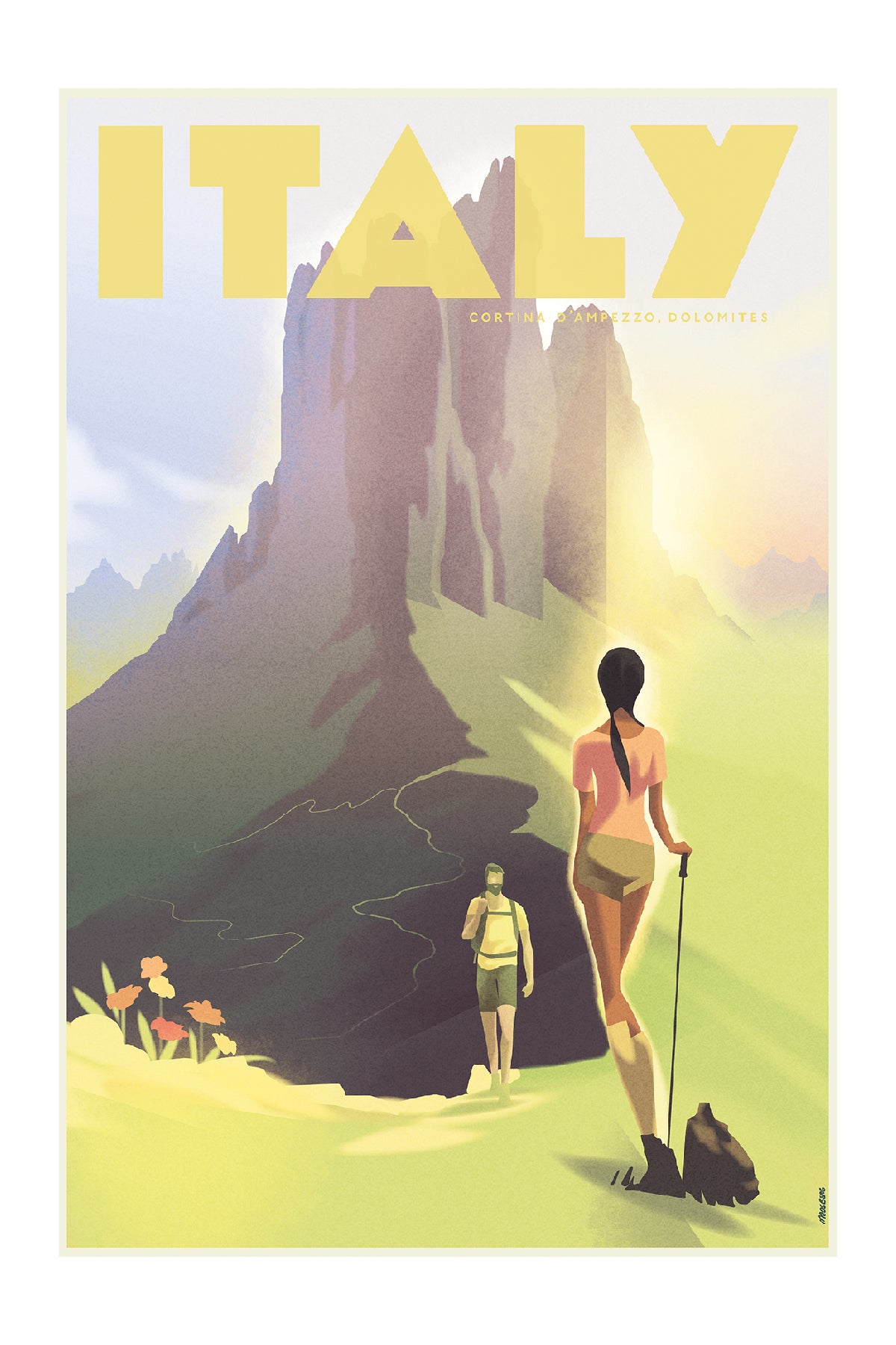 Dolomites Hikers, Italy.