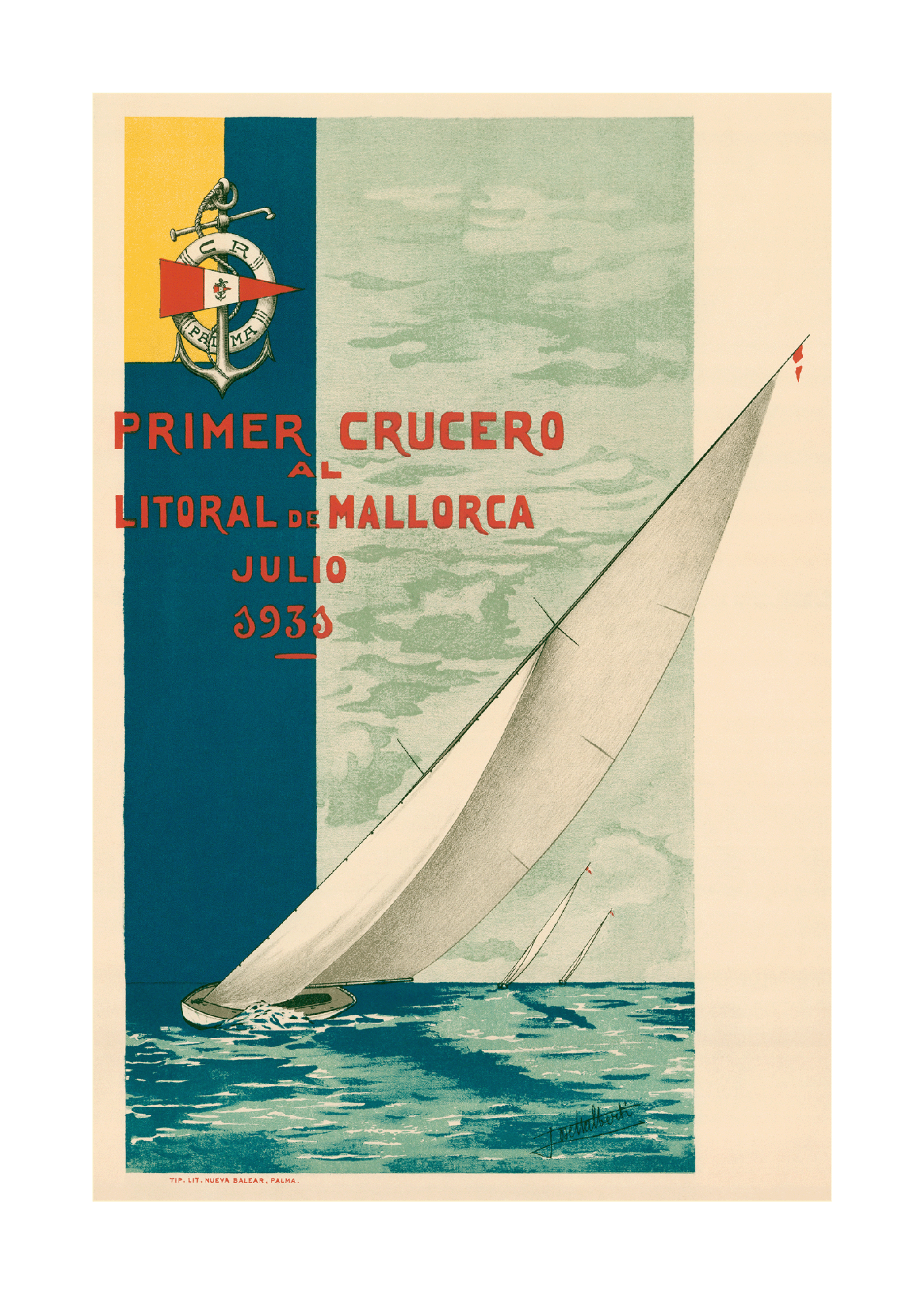 Primer Crucero al Litoral de Mallorca, 1931.