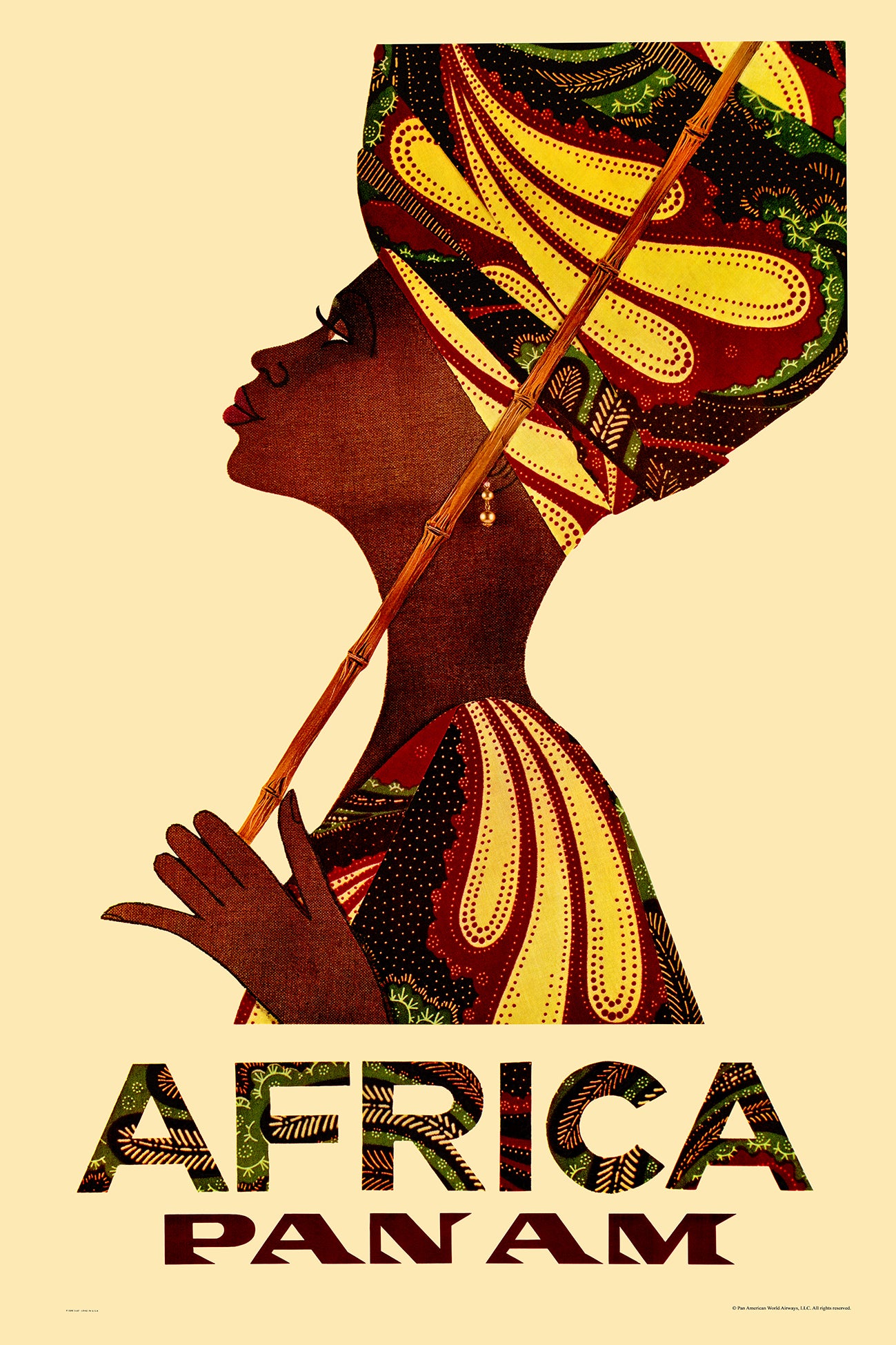 Africa, Pan Am 1960s. [Kente Cloth] – Stick No Bills