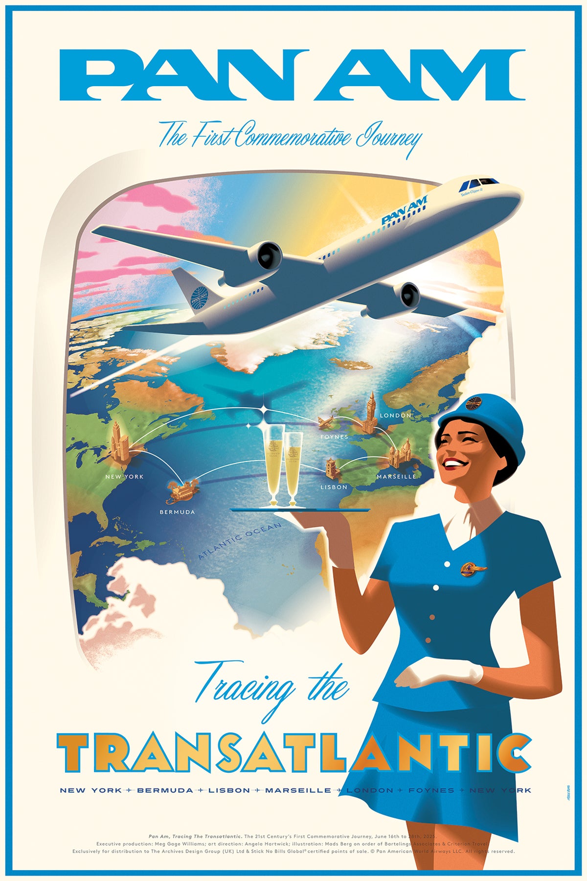 Pan Am, Tracing the Transatlantic, 2025.