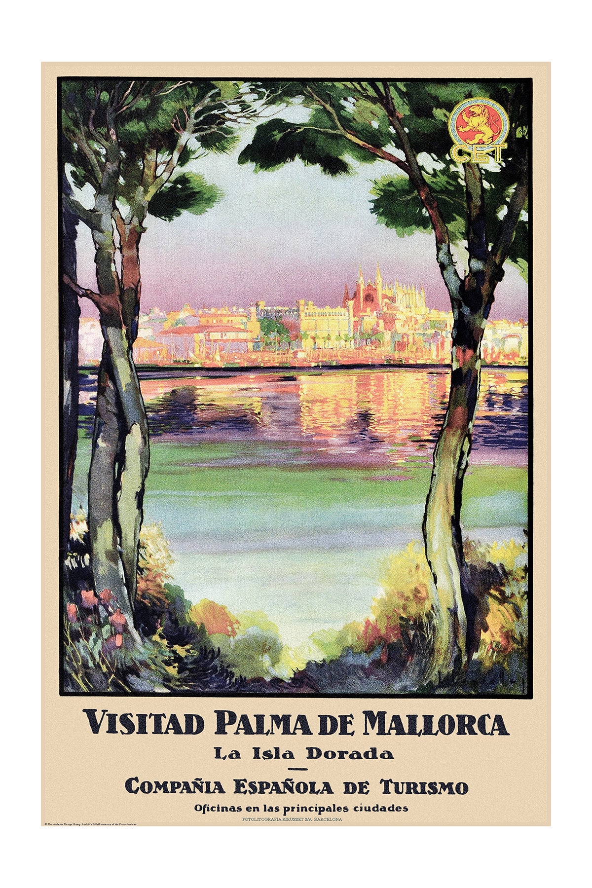 La Isla Dorada, Visitad Palma de Mallorca, 1926.