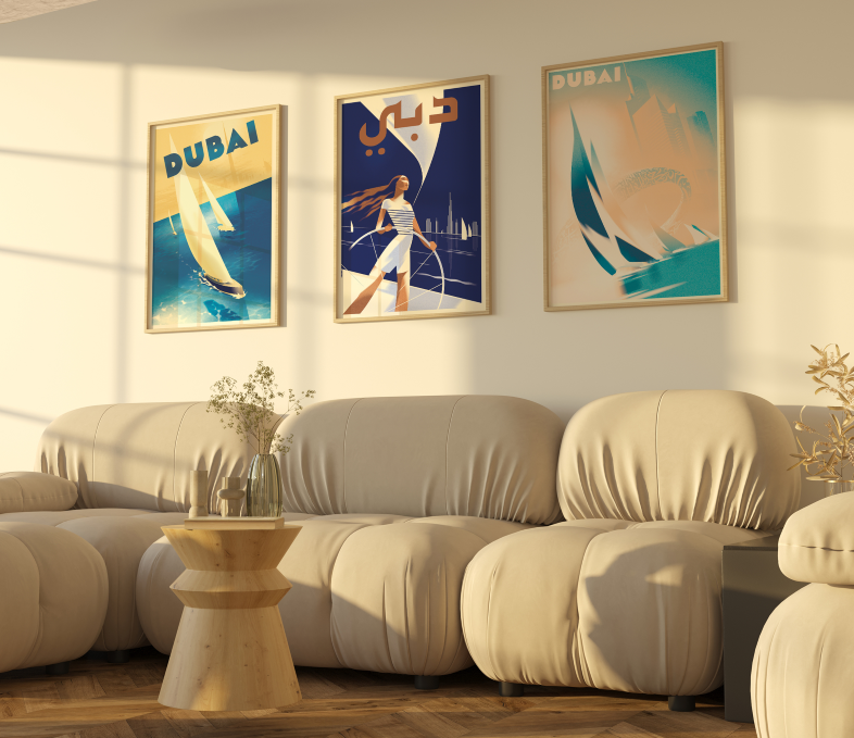 To the World Islands, Dubai, UAE.