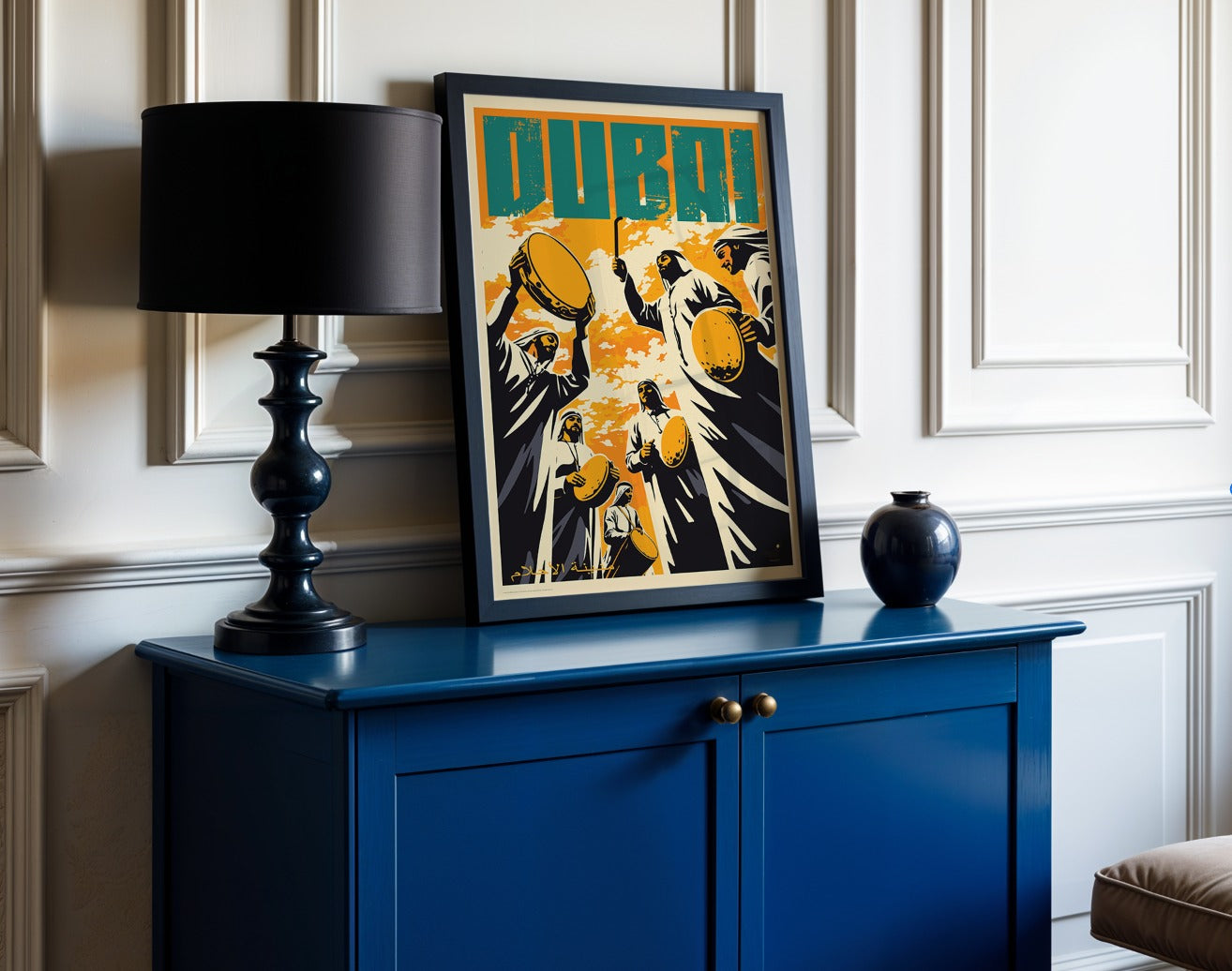 Al-Ayyala Stick Dance, Dubai, City of Dreams, UAE.