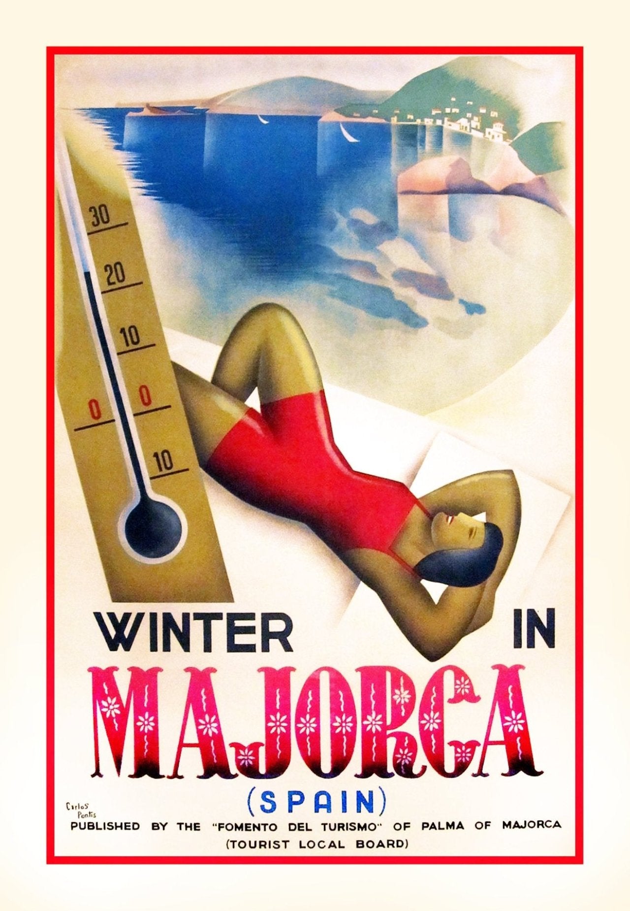 Winter in Majorca, 1960s.