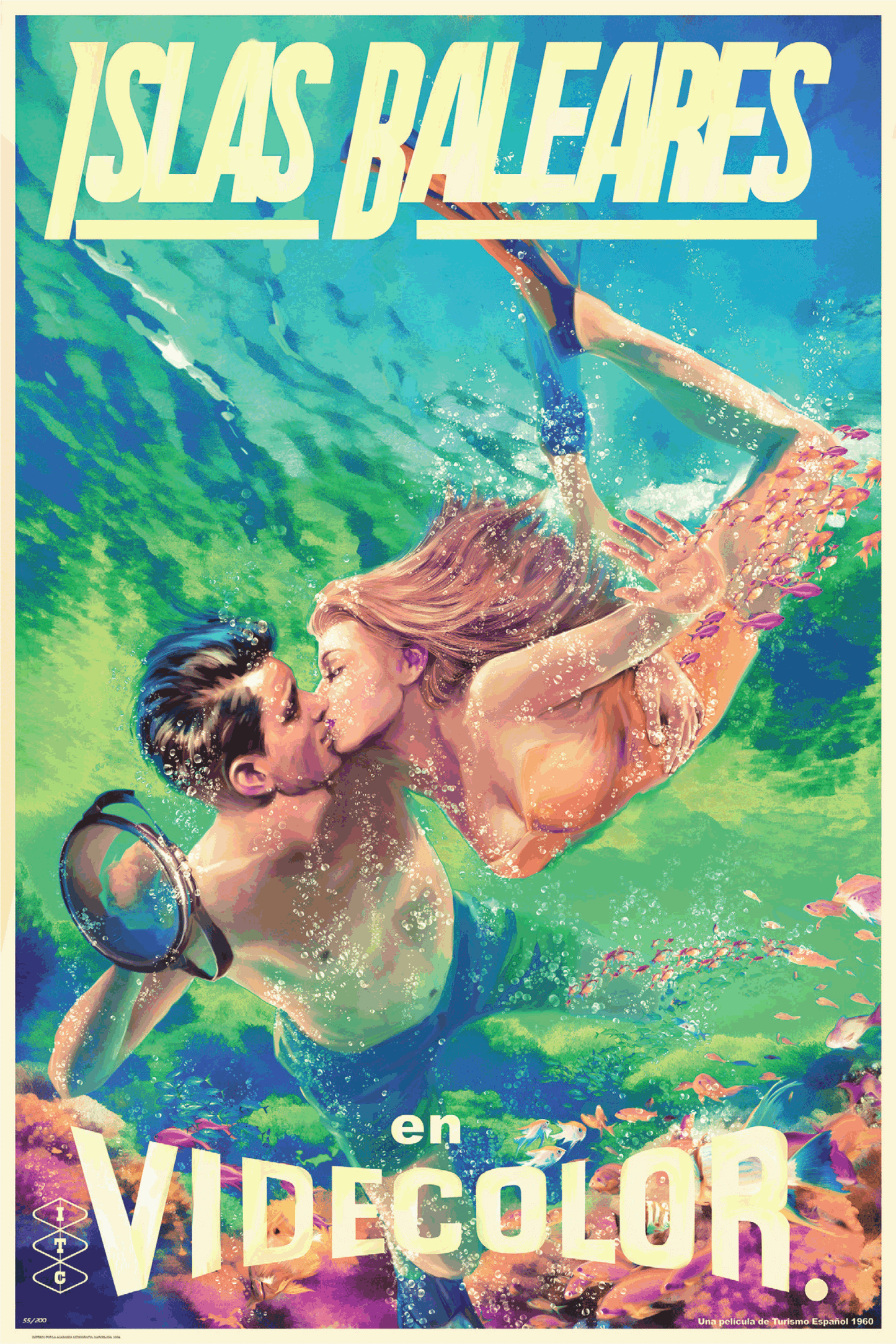 El Beso (Bucear Por Las Islas Baleares), Cap de Formentor, 1960s.