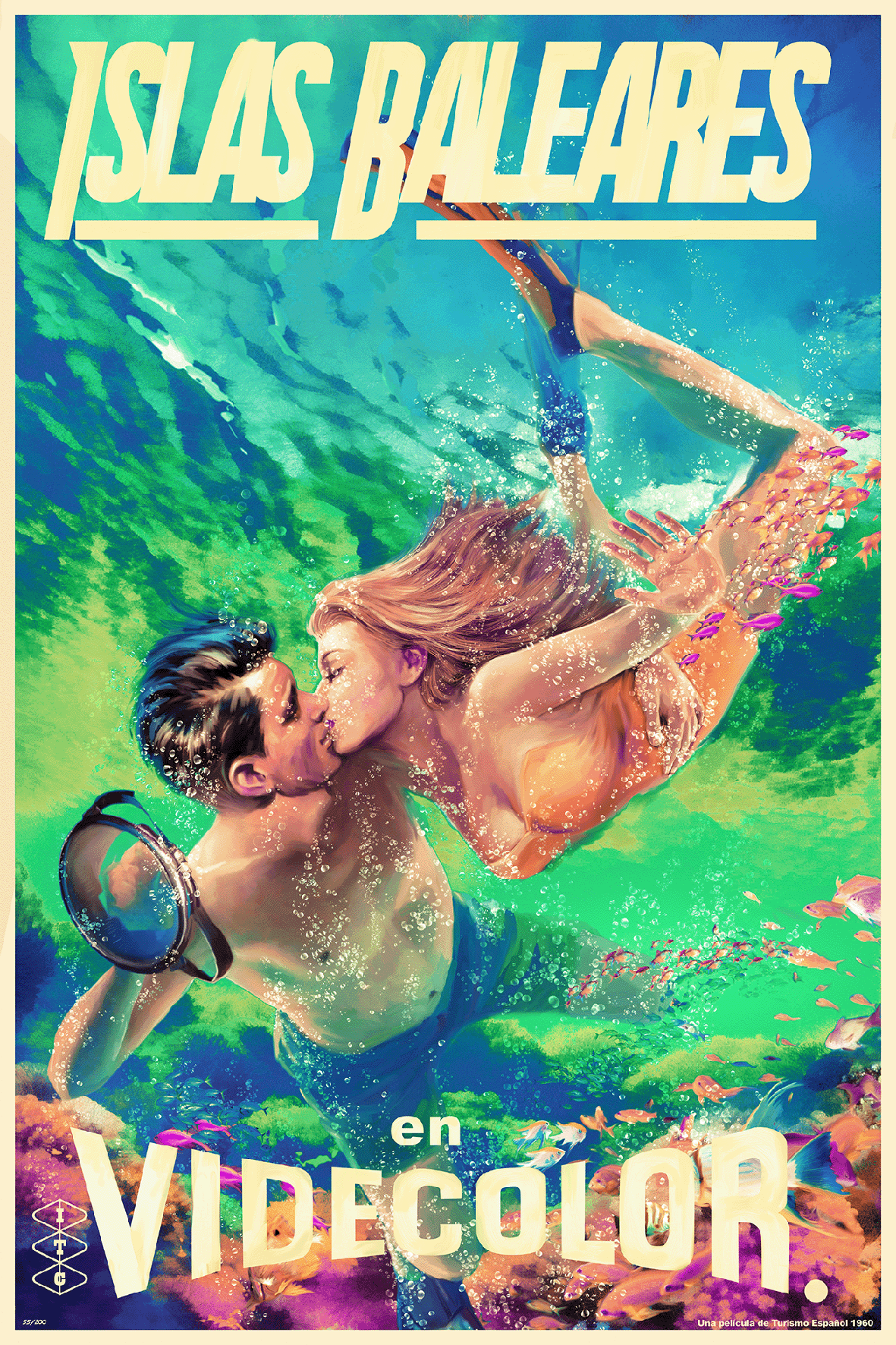 El Beso (Bucear Por Las Islas Baleares), Cap de Formentor, 1960s.