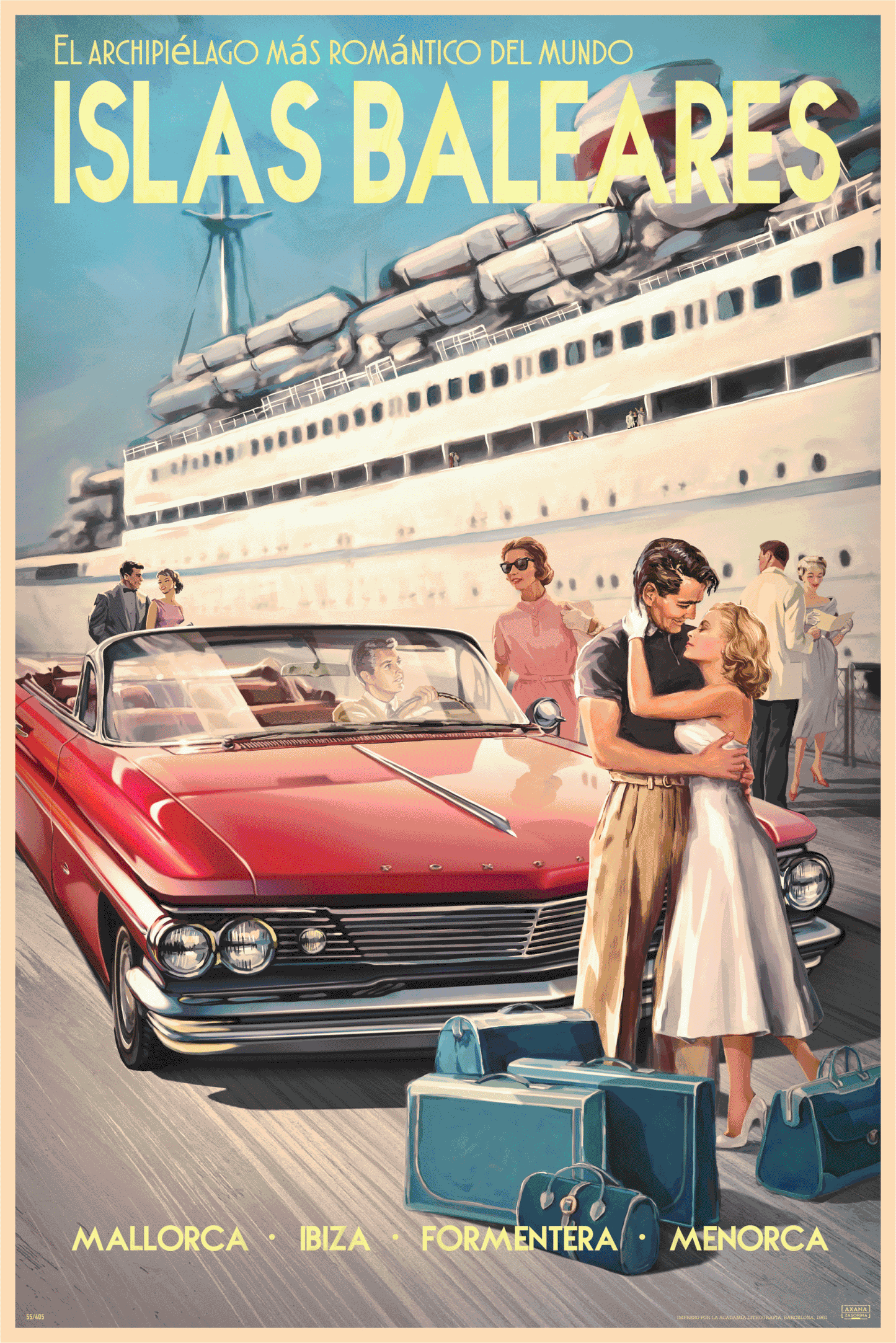 Crucero Por Las Islas Baleares, 1960s.