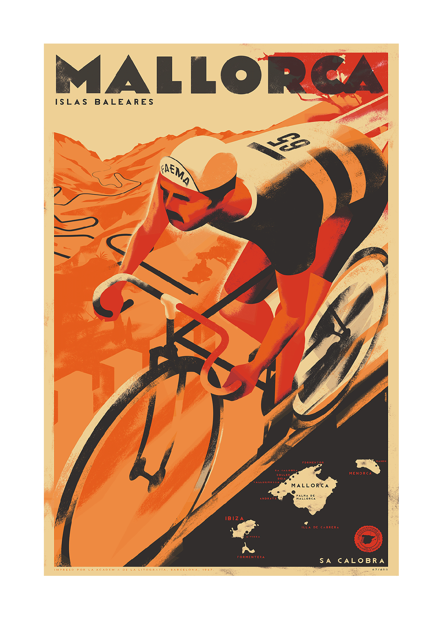 El Rey De Sa Calobra, Islas Baleares, 1960s.