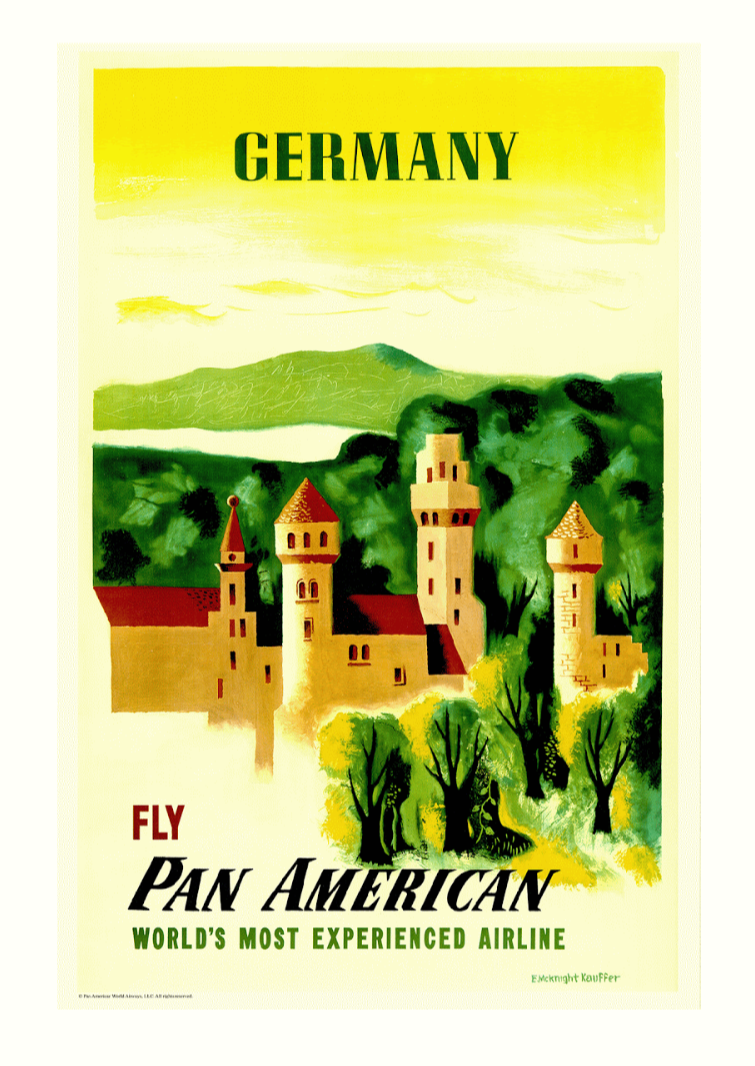 Germany, Pan American, c.1950 [Bavaria]