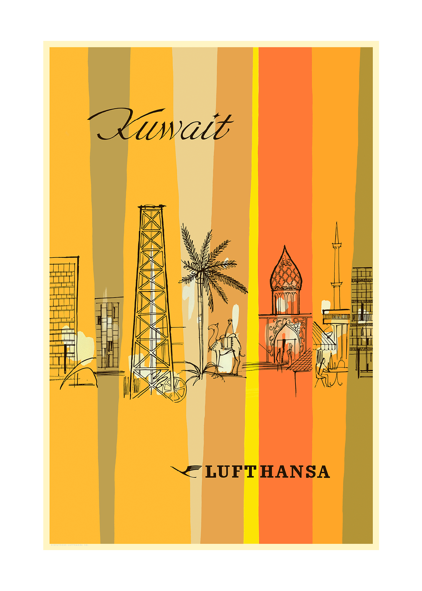 Lufthansa, Kuwait