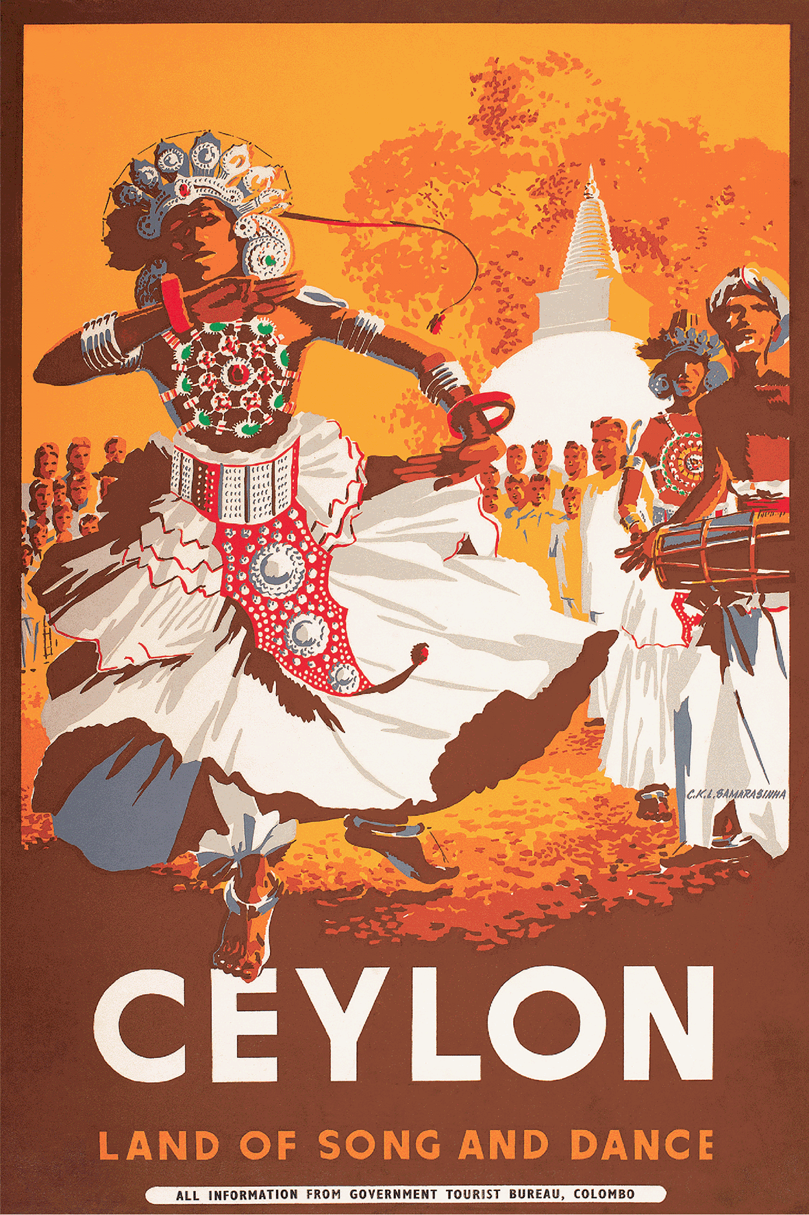 Land of Song And Dance, Kandy, 1948.