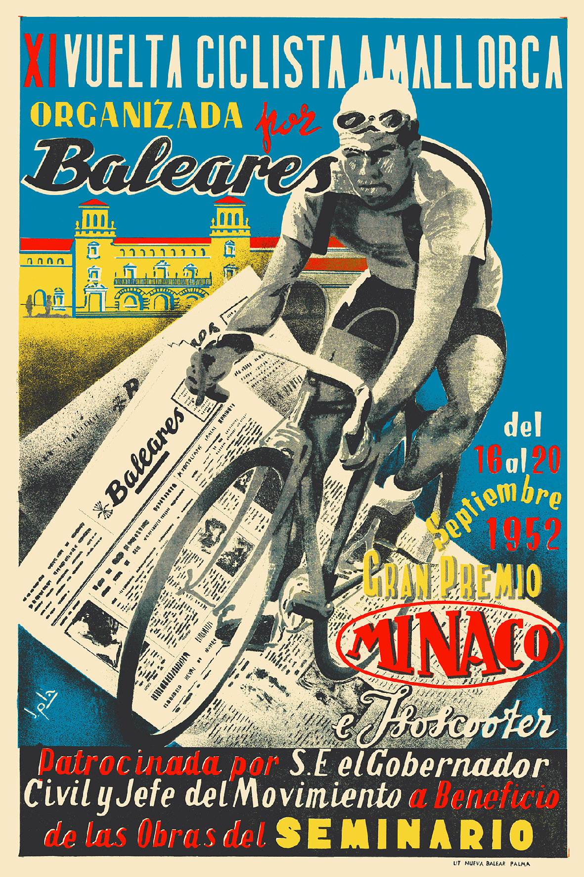 XI Vuelta Ciclista a Mallorca, 1952.