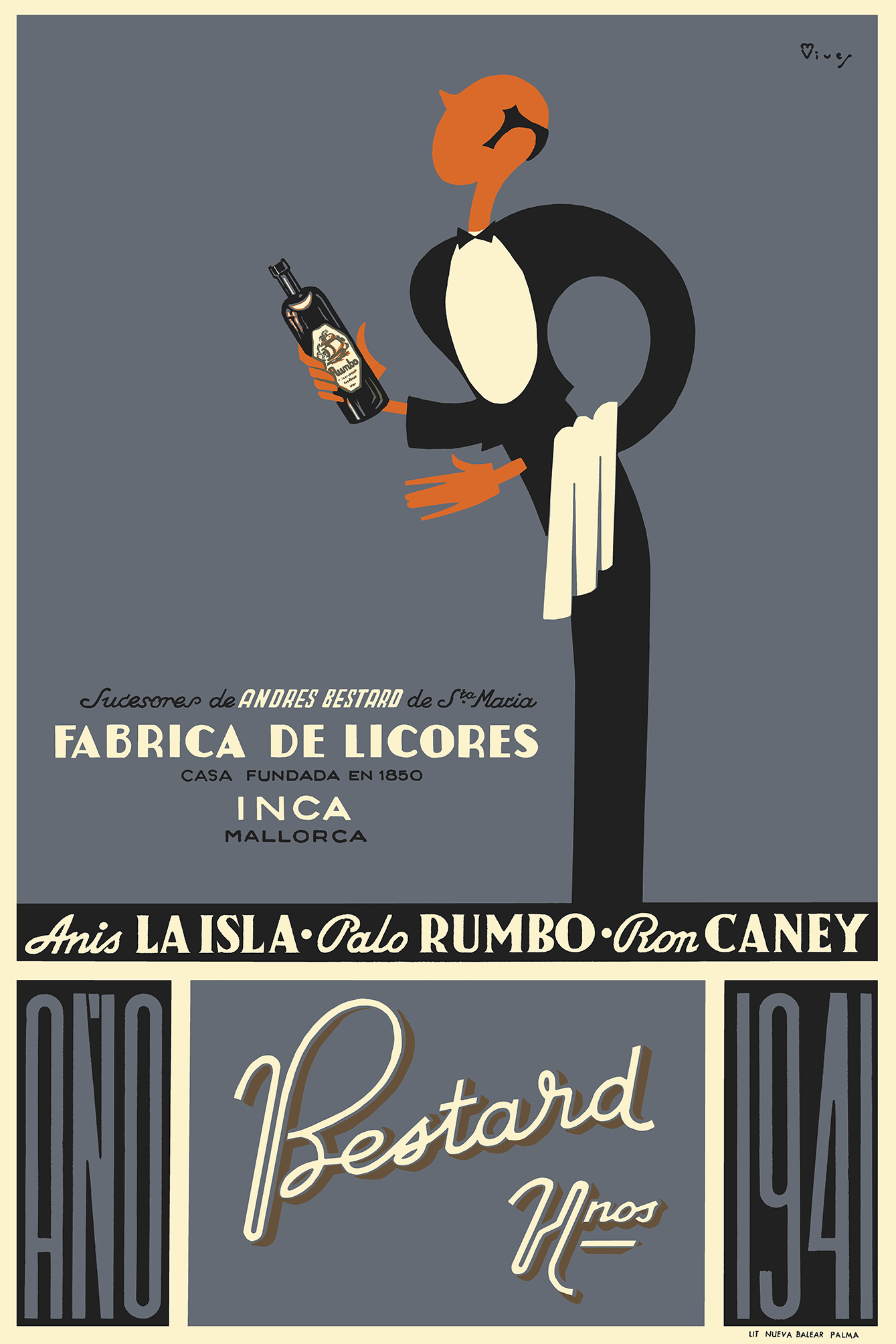 Bestard Hnos, Inca, Mallorca, 1941.