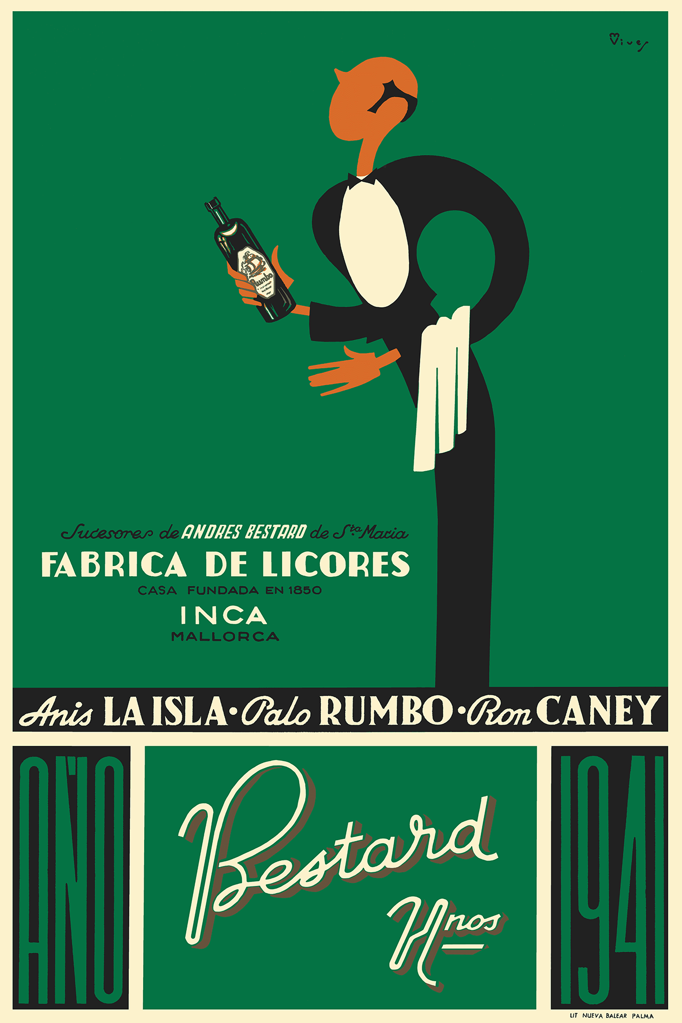 Bestard Hnos, Inca, Mallorca, 1941.