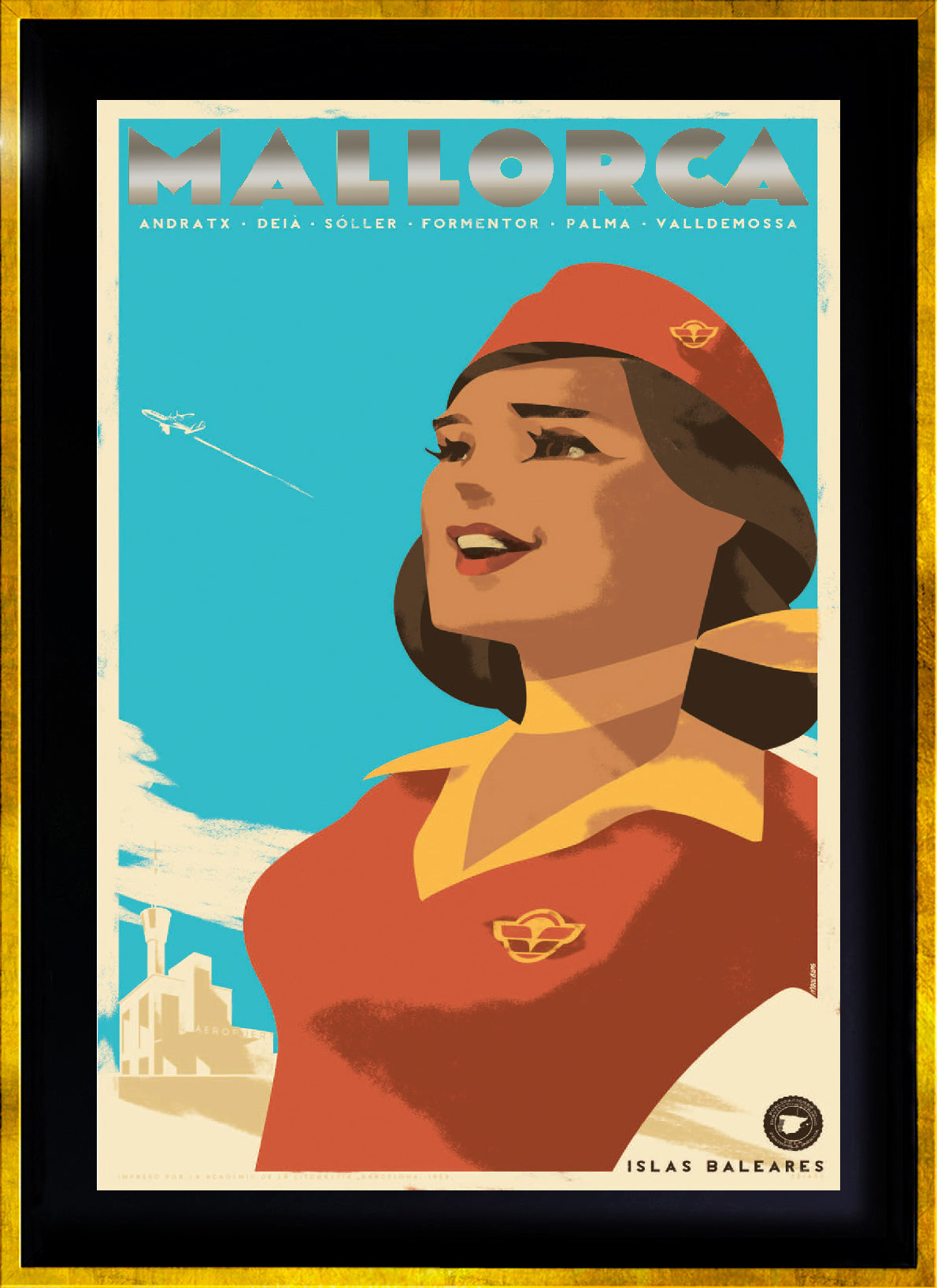 La Azafata de Madrid, Islas Baleares, 1950s