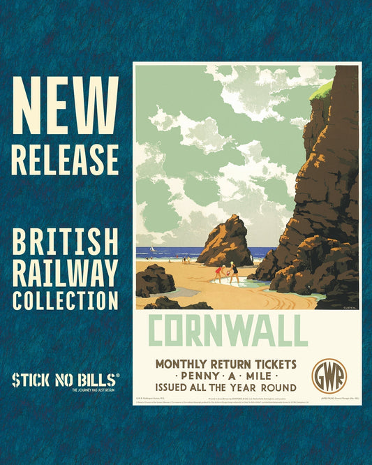 Vintage Rail Posters: Celebrating the Golden Age of Train Travel with our licensed British Railway Collection