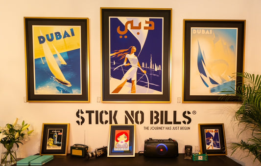 Launching Stick No Bills®  Middle East Flagship Gallery