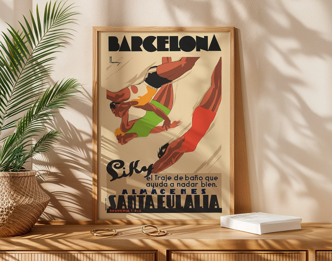 Dive into our Summer Collection with our Authentic Vintage Travel Posters and Fine Art Prints