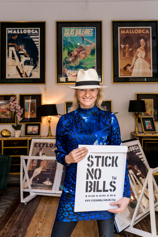Bio Shot of Meg Gage Williams CEO of Stick No Bills Poster Art, daughter of Brigadier John Gage Williams O.B.E and wife of Stick No Bills Creative Director Philip James Baber