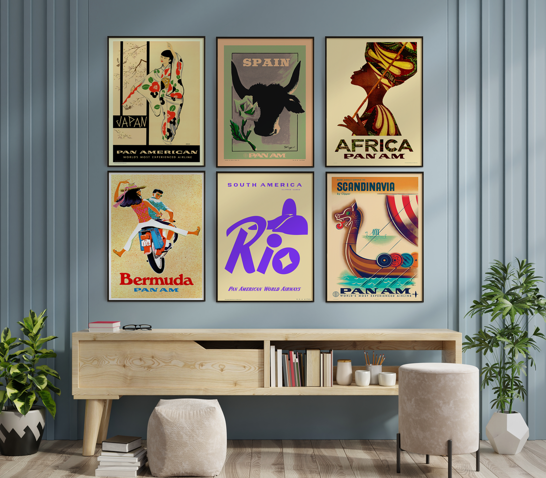 Unearthing the unsung heroes of Mid-century modern poster art and fine art prints