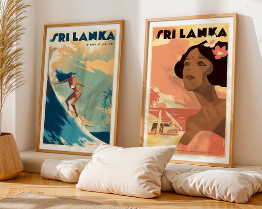Vintage Surf Posters: The Art Behind the World's Best Surfing Holidays