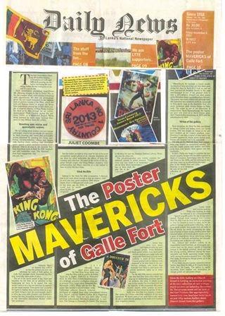 Stick No Bills - The Poster Mavericks of Galle Fort