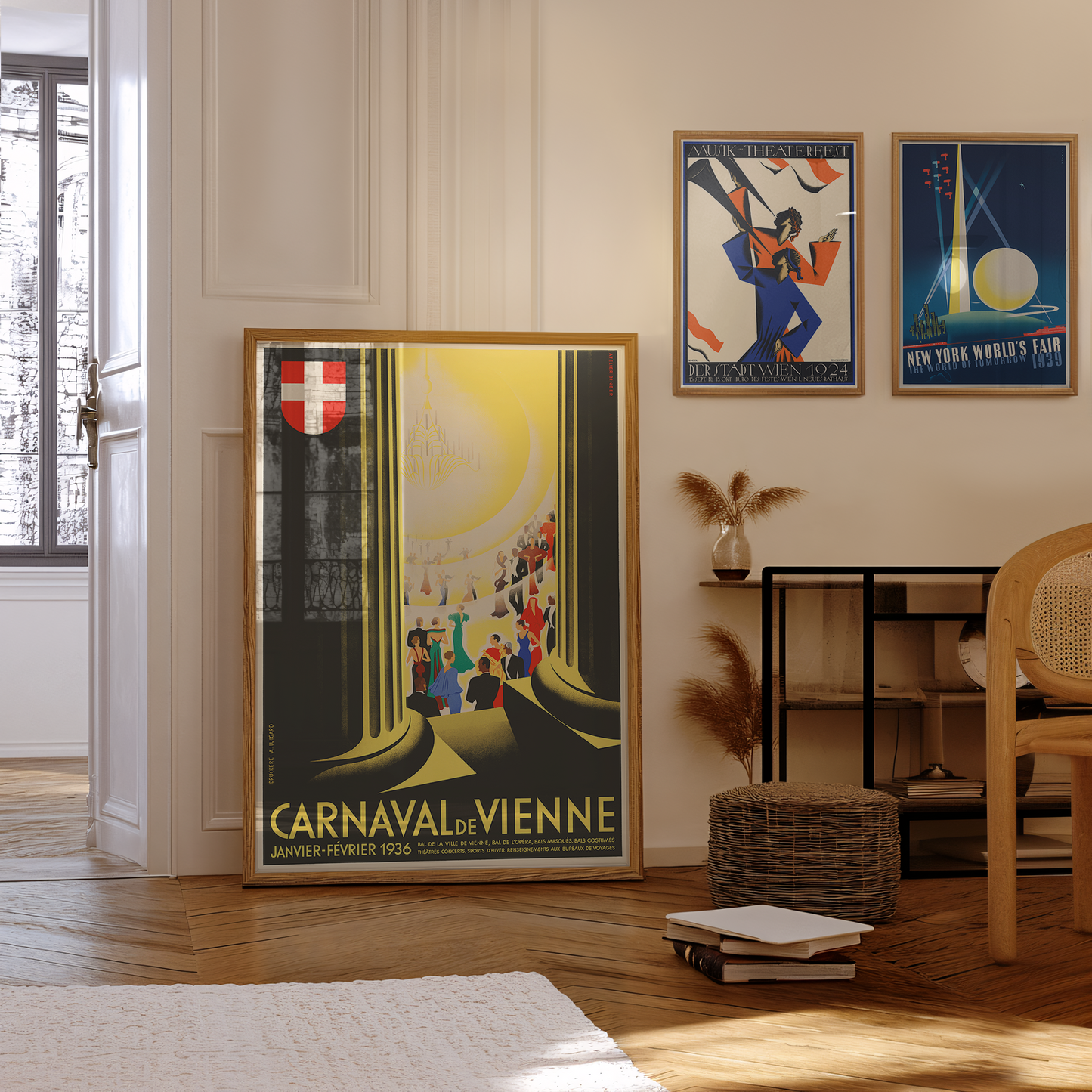 Carnaval de Vienne, Austria, 1936.