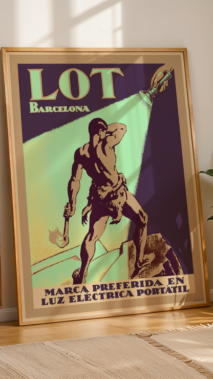 Lot, Luz Eléctrica Portátil, Barcelona, 1930s.