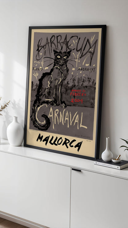 Barracuda, Chat Noir, Carnaval, Mallorca. [Grey]