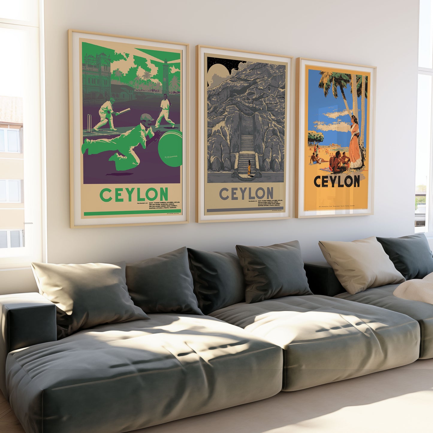 Bad Light - The Esplanade Galle Cricket Club, 1930s.