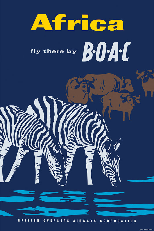 Fly there by B.O.A.C, Africa. [Safari]