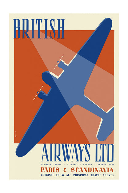 Paris & Scandinavia, British Airways, c.1935. [Spotlight]