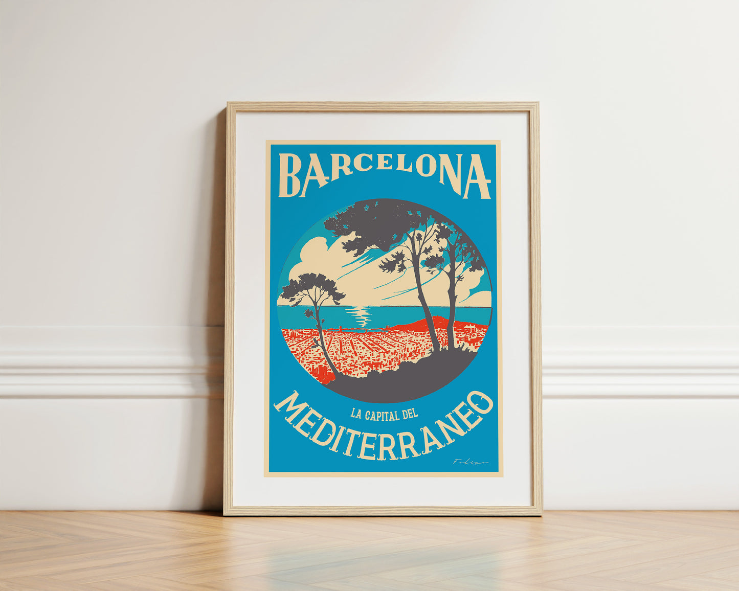 La Capital del Mediterraneo, Barcelona, 1930s.