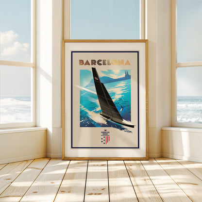 "American Magic", Barcelona, Challenger for the 37th America's Cup.