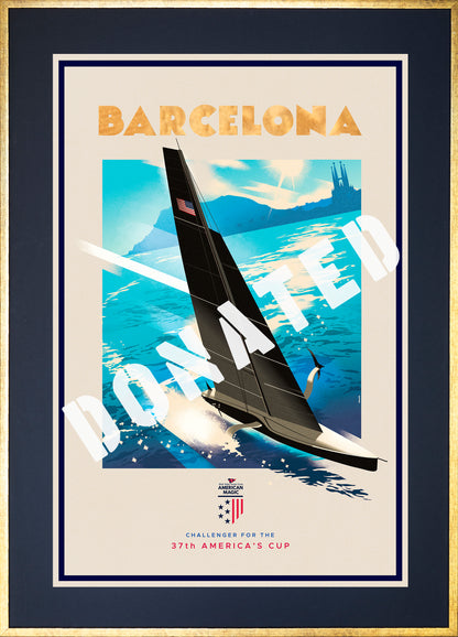 "American Magic", Barcelona, Challenger for the 37th America's Cup.