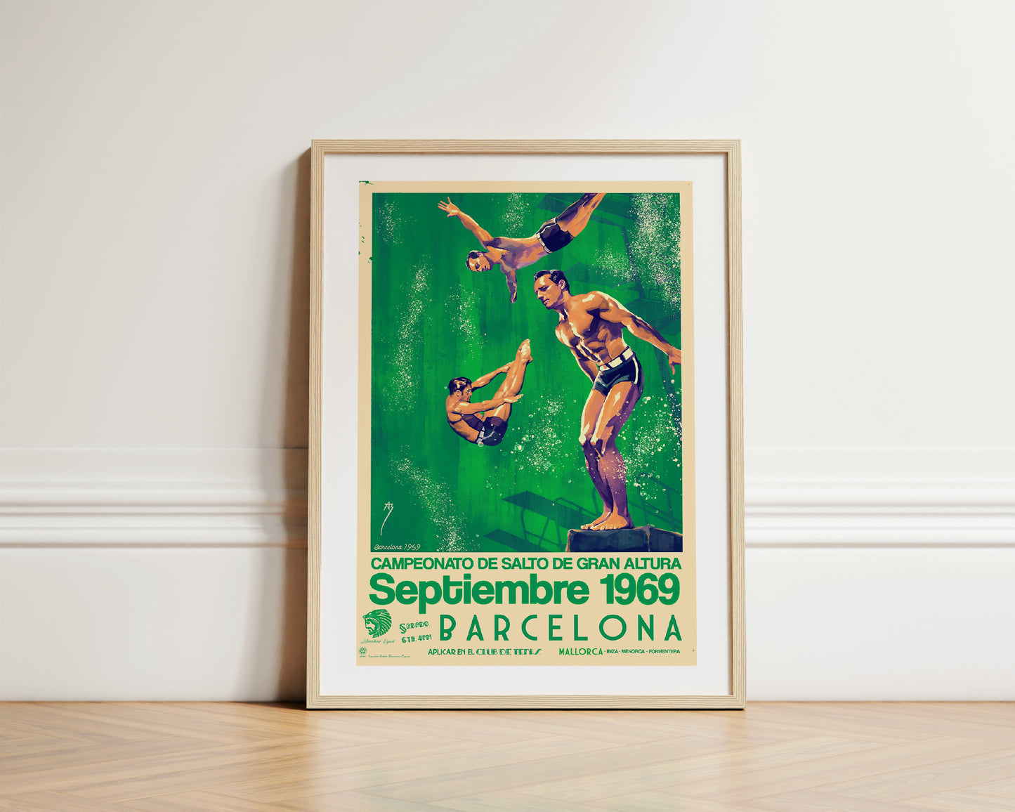 Campeonato de Salto 1969, Barcelona. [Green]