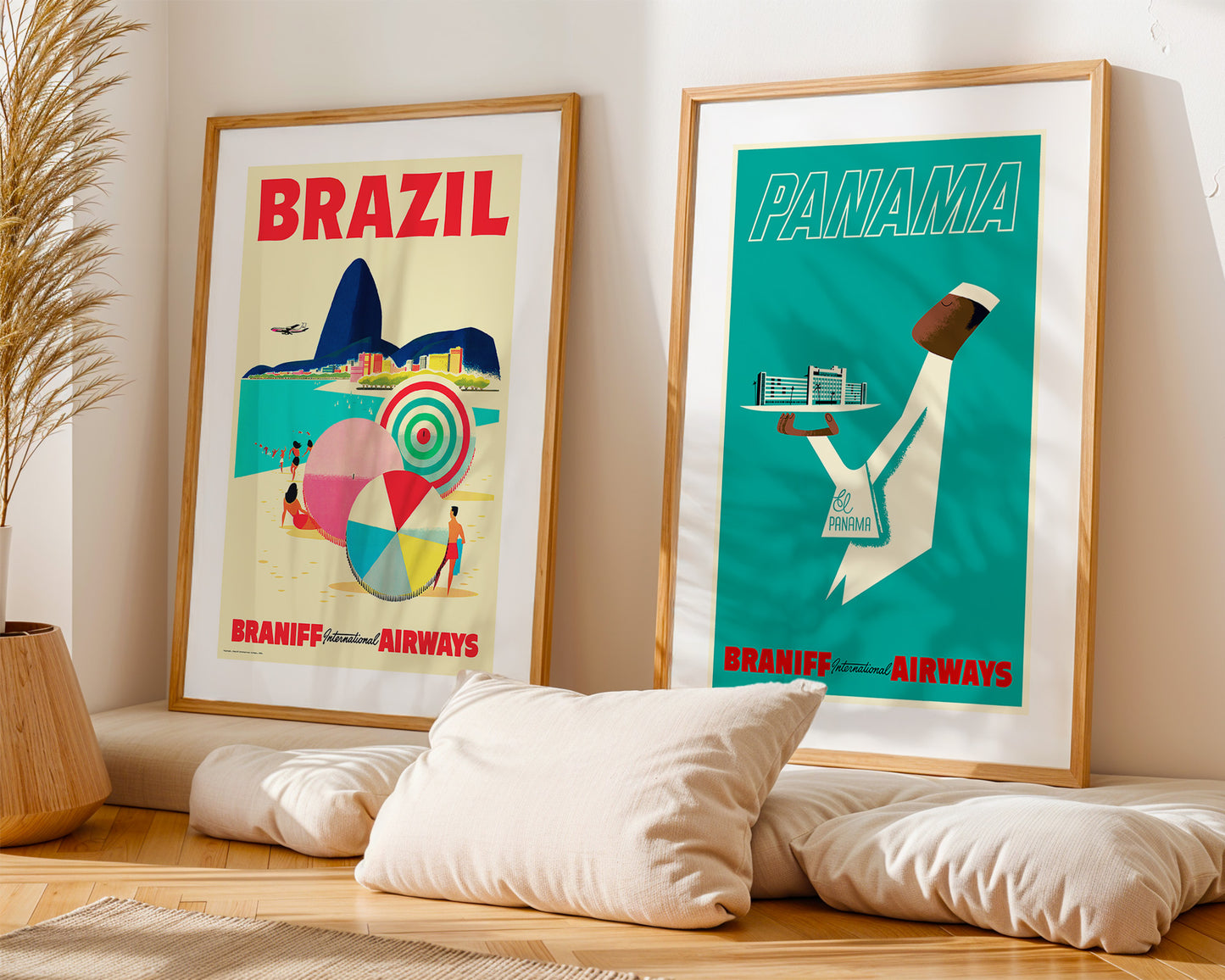 Panama, Braniff International Airways, 1960s [El Panama Hilton].