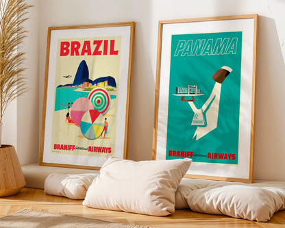 Panama, Braniff International Airways, 1960s [El Panama Hilton].