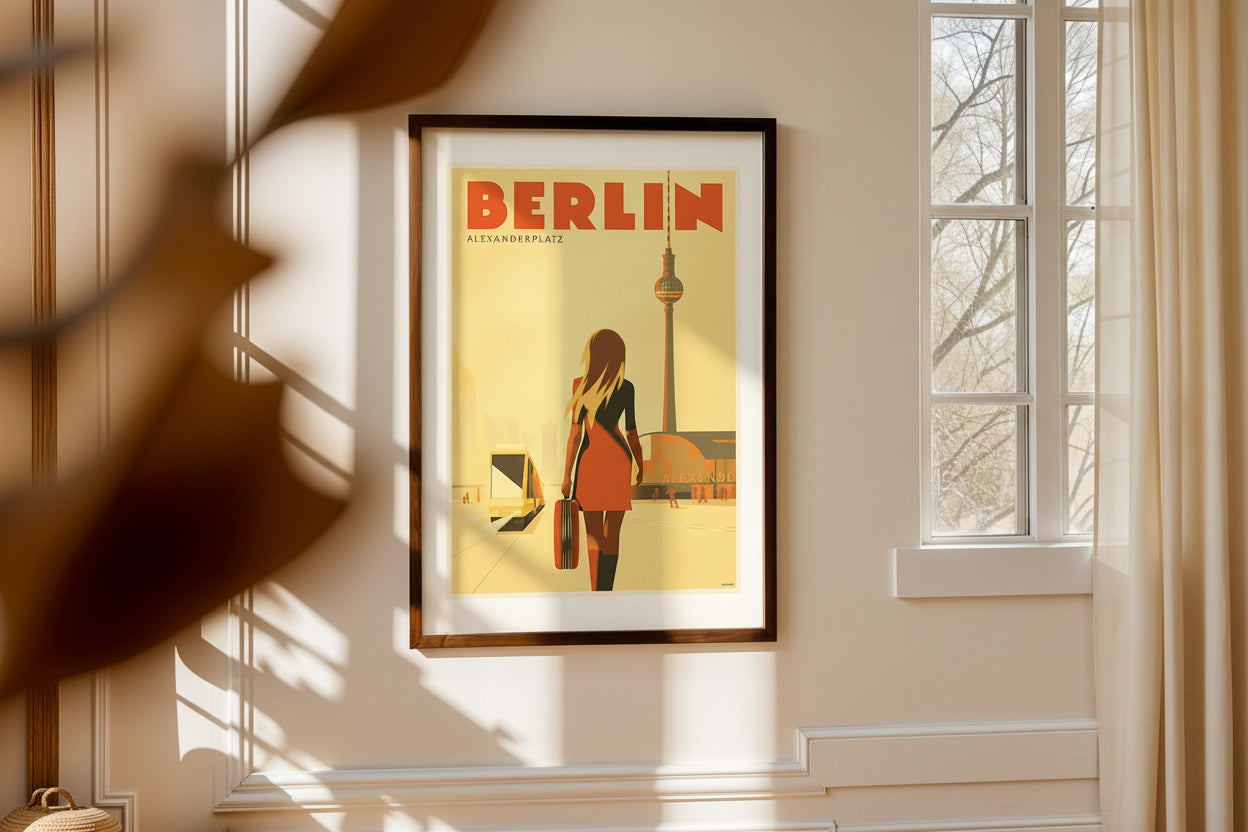 Alexa in Alexanderplatz, Berlin, Germany. [S-Bahn & TV Tower]
