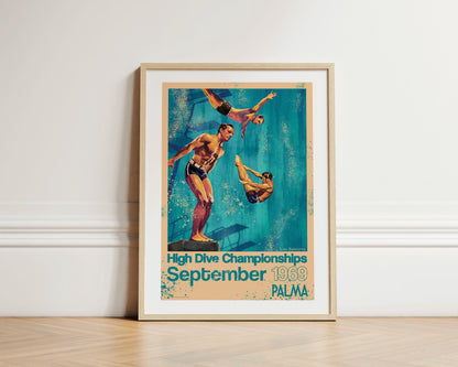 Campeonato de Salto 1969, Palma de Mallorca, Islas Baleares. [Azurre]